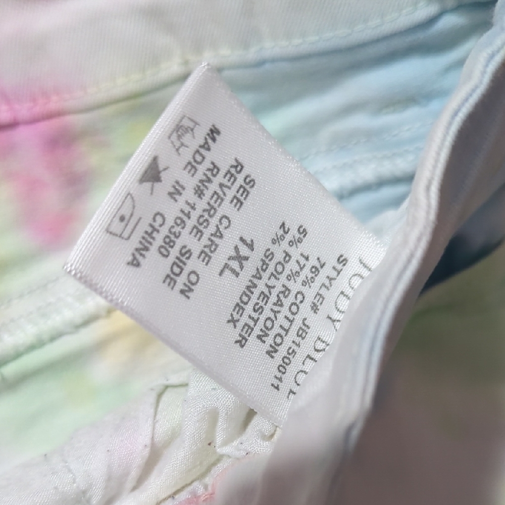 Judy Blue Women's Colorful Tie-Dye Jean Shorts - Picture 5 of 9